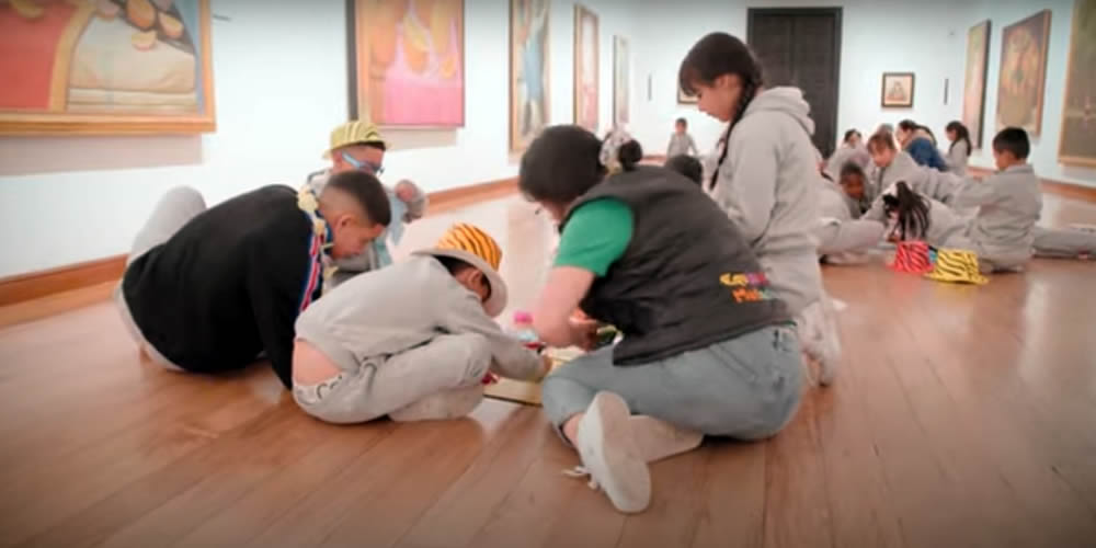 Los niños cuentan la historia del arte