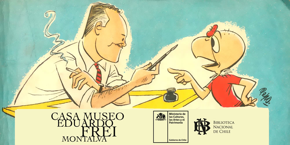 Exposición «Mi vecino Pepo» de la Casa Museo Eduardo Frei en colaboración con la Biblioteca Nacional de Chile