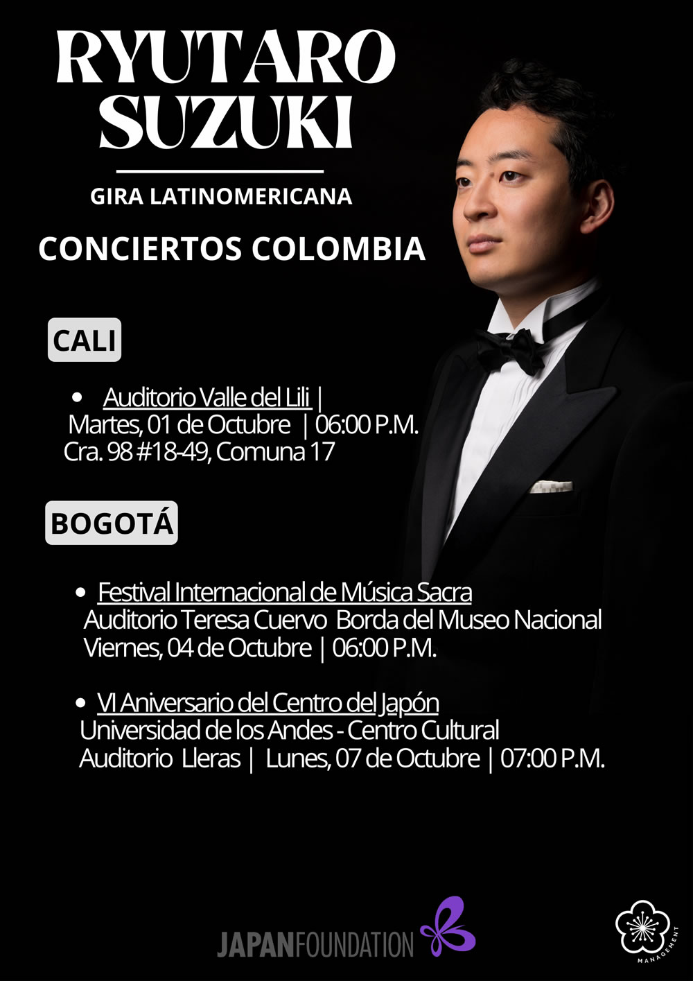 Ryutaro Suzuki en Colombia