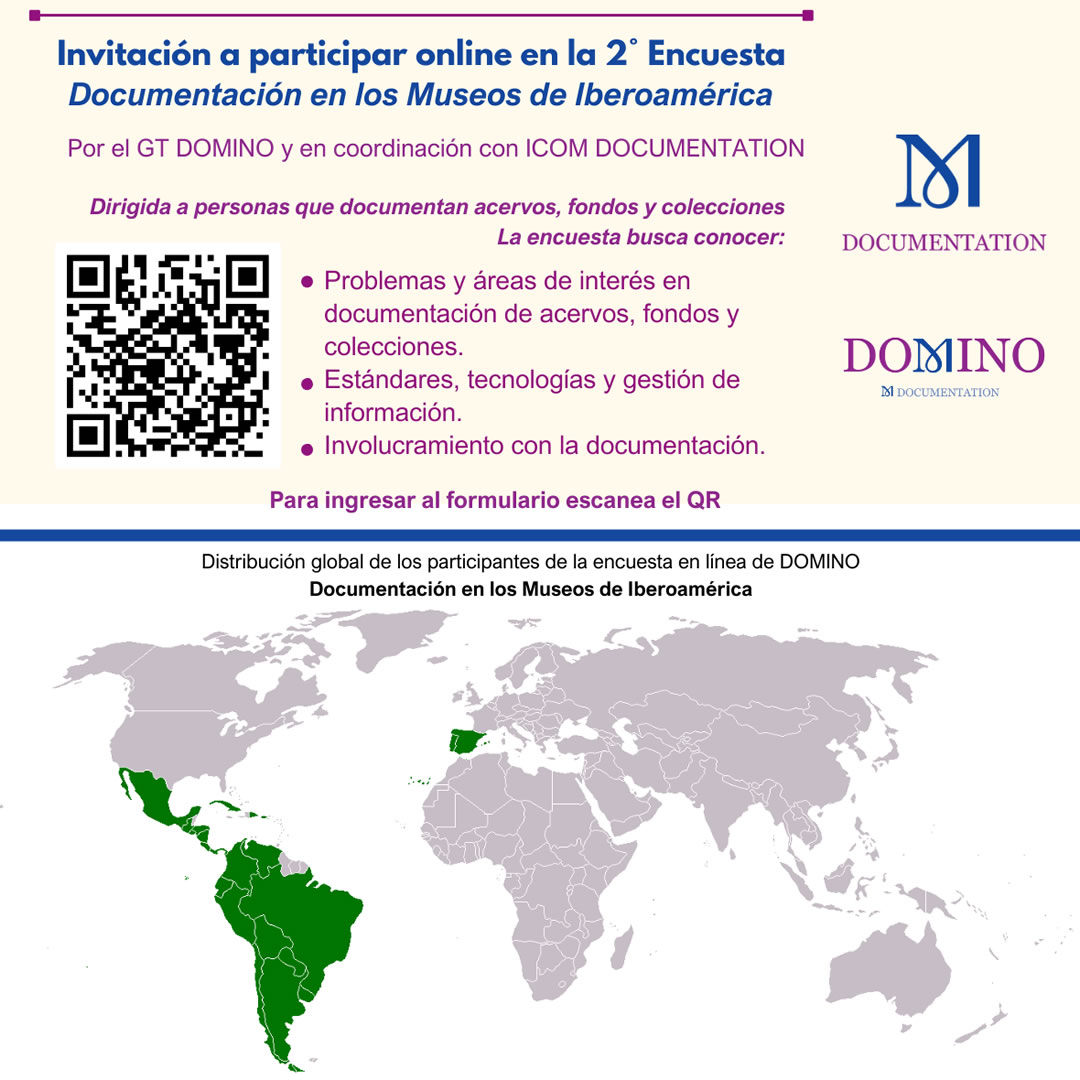 2° Encuesta: Documentación en Museos de Iberoamérica