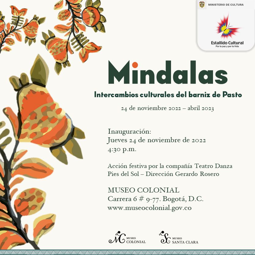 Exposición 'Mindalas: Intercambios culturales del barniz de Pasto'