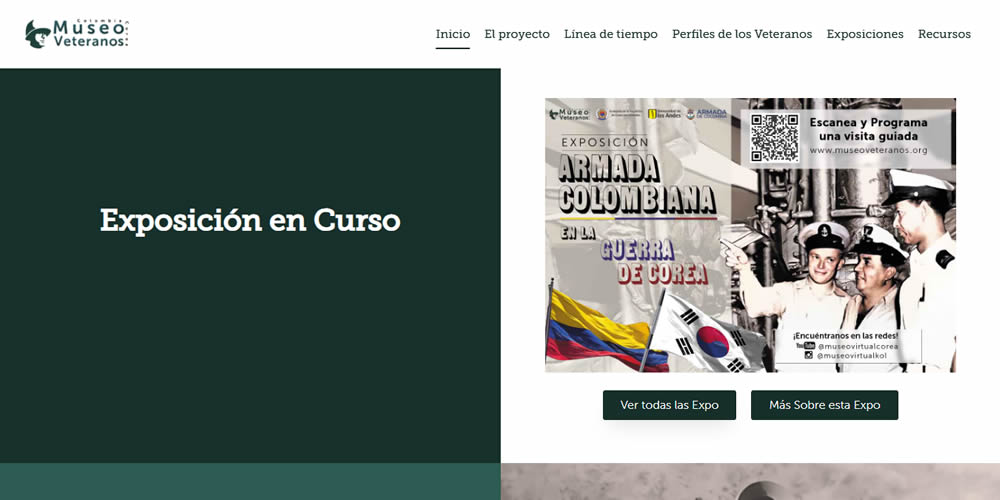 El Museo Virtual de Veteranos Colombianos de la Guerra de Corea muestra su proyecto en ExpoMuseos 2025