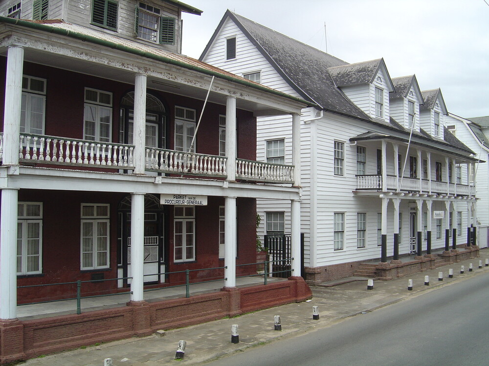 Centro histórico de Paramaribo (Surinam)